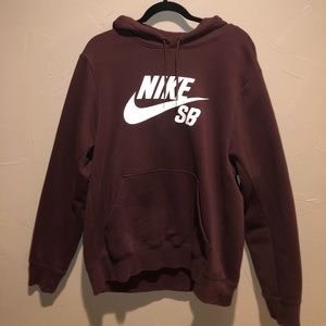 Nike SB Maroon Hoodie